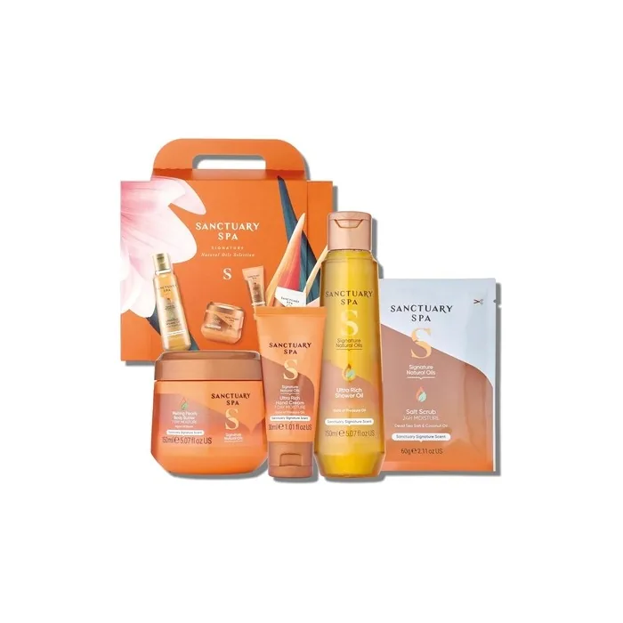 Sanctuary Spa Signature Natural Oils Selection Gift Set For Women
