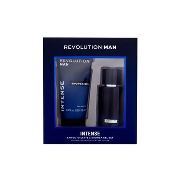 Revolution Man Intense Gift Set Eau De Toilette 100 Milliliters And Shower Gel 150 Milliliters