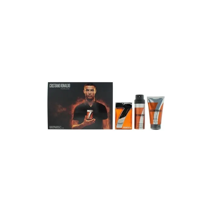Cristiano Ronaldo Cr7 Fearless 3 Piece Gift Set For Men