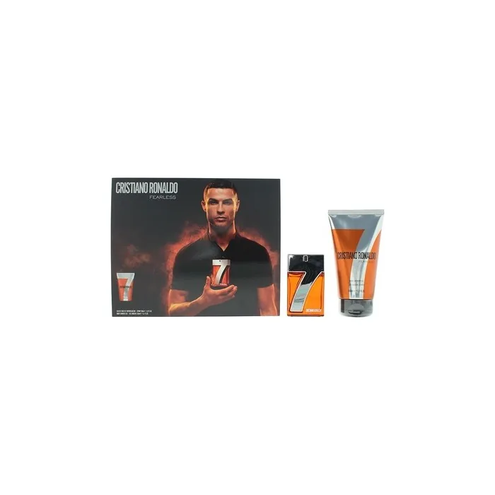 Cristiano Ronaldo Cr7 Fearless 2 Pieces Gift Set Eau De Toilette 30ml Shower Gel 150ml For Men