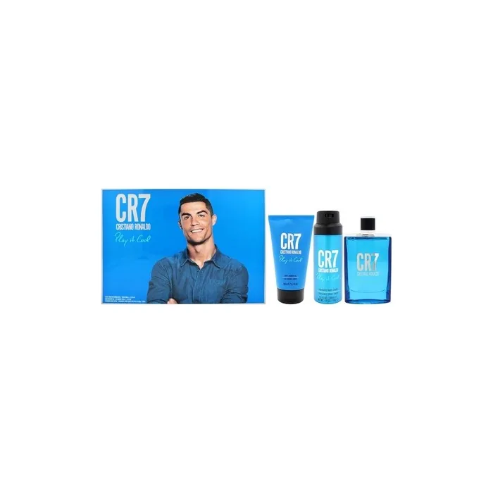 Cristiano Ronaldo Play It Cool For Men 3 Pc Gift Set 34oz EDT Spray