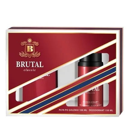 La Rive Brutal Classic Set - Deodorant 150ml + After Shave Lotion 100ml