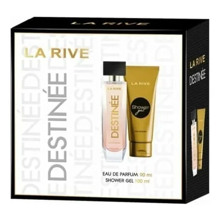 La Rive Destinee Eau De Parfum Spray 90ml + Shower Gel 100ml Gift Set