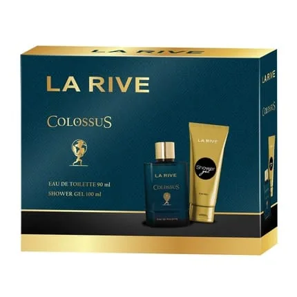 LA RIVE Colossus Men's Gift Set Eau de Toilette 90ml and Shower Gel 100ml