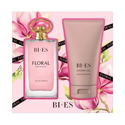 Bies Floral Perfume And Shower Gel Set 90ml Perfume & 150ml Shower Gel