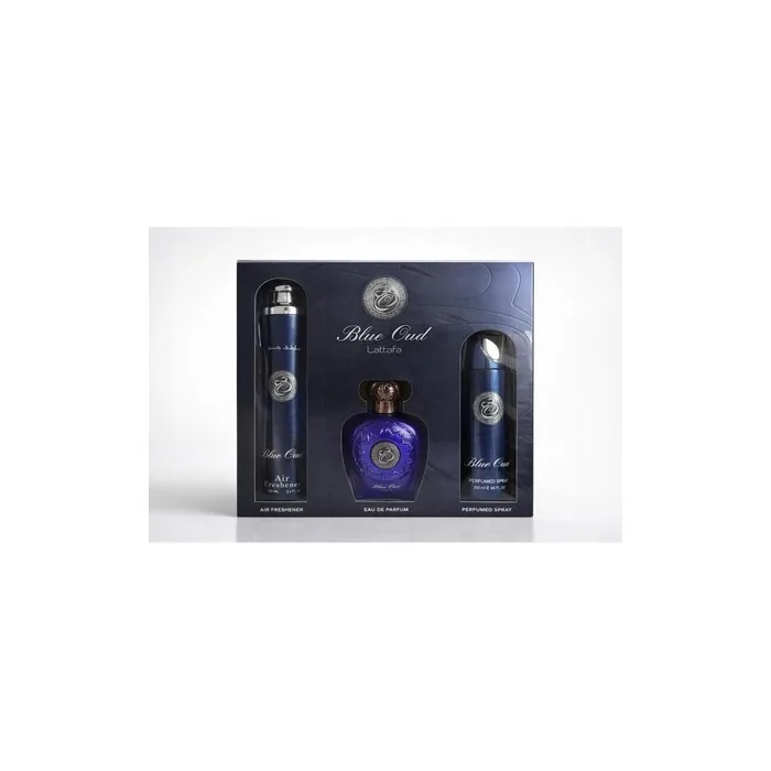 LATTAFA Unisex Blue Oud Gift Set Fragrances