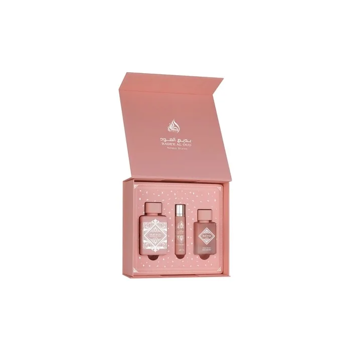 Lattafa Badee Al Oud Noble Gift Set A Luxurious Fragrance Set