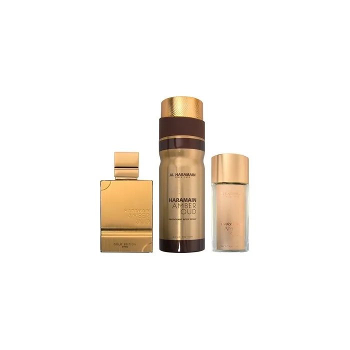 Al Haramain Amber Oud Gold Edition Perfume Gift Set
