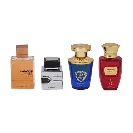 Al Haramain Fragrance Discovery Set for Men & Women 410ml Amber Oud