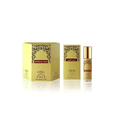 Nabeel Perfumes Dahn Al Oud Concentrated Rollon Oil Alcoholfree 6 X 6ml Pack Of 6