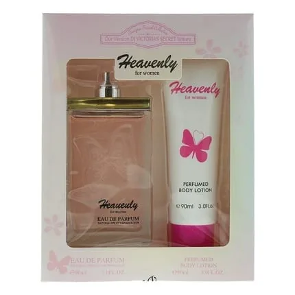 Designer French Collection Heavenly Eau De Parfum 2 Pieces Gift Set For Women