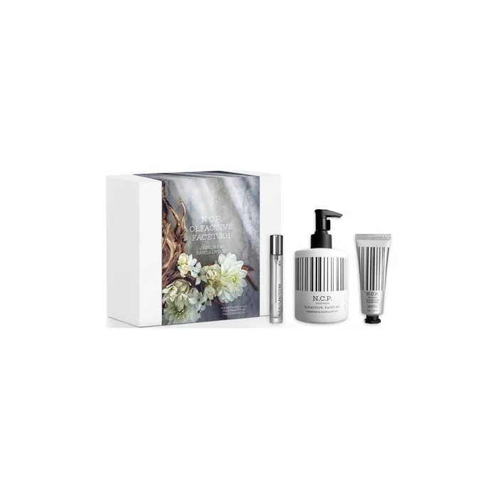 301 Jasmine & Sandalwood - Eau de Parfum 10 ml + Liquid Soap 300 ml + Hand Cream 50 ml