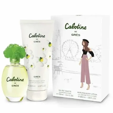Parfums Grs Gres Cabotine Eau De Toilette Spray 100ml Set 2 Pieces