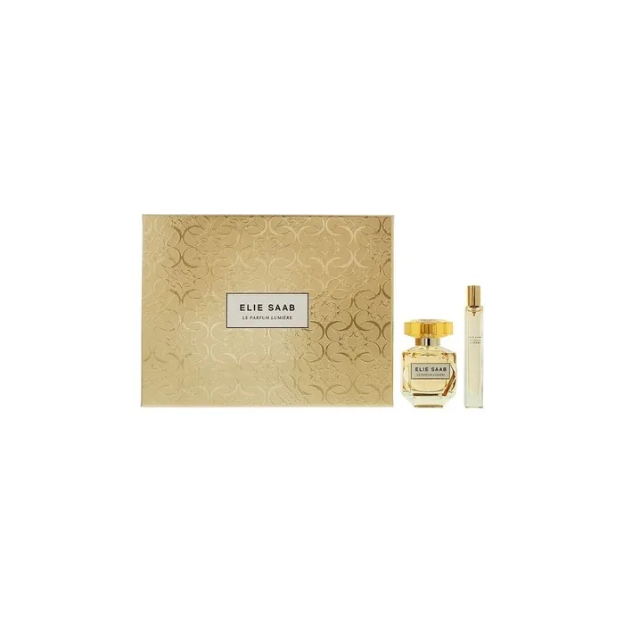 Elie Saab Le Parfum Lumiere 2 Piece Gift Set Edp 50ml And Edp 10ml Women Spray