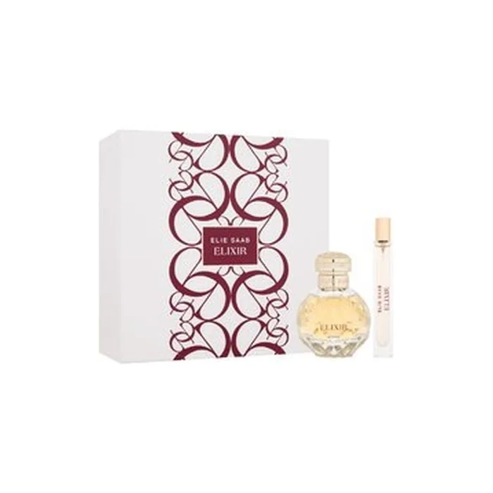 Elie Saab Elixir Gift Set Eau De Parfum 50 Milliliters And Miniature Eau De Parfum 10 Milliliters