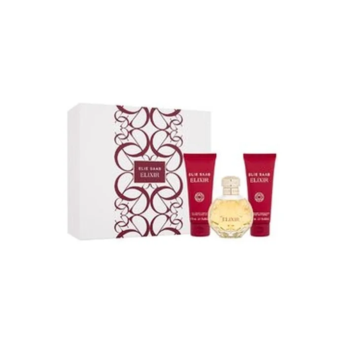 Elie Saab Elixir Gift Set Edp 100 Ml Body Lotion 75 Ml And Shower Gel 75 Ml