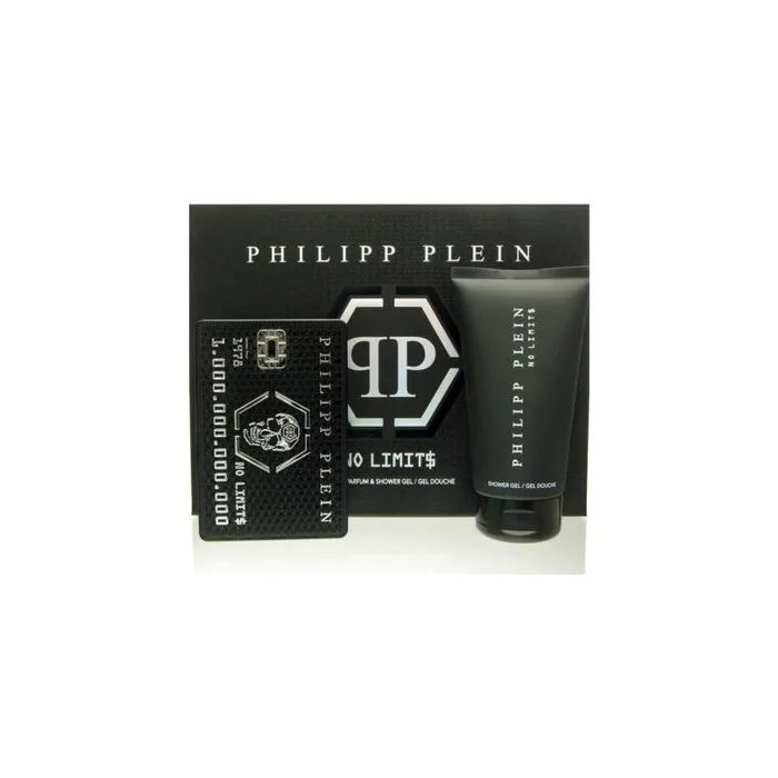 Philipp Plein No Limits Set - EDT 90ml + SG 150ml Gift for Men NEW OVP