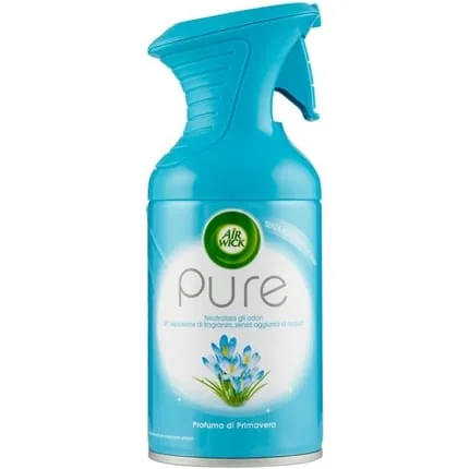Air Wick Pure Spray Air Freshener Spring Scent, 6 Packs Of 250 Ml Spring Perfume