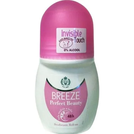 Breeze Roll On Perfect Beauty Deodorant 50ml - Pack of 6