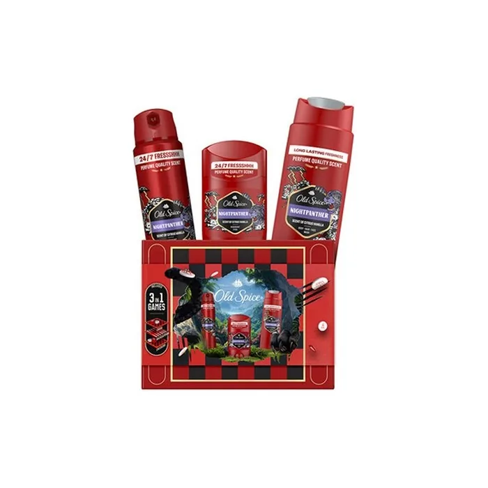 Old Spice Nightpanther Gift Set Body Care Essentials