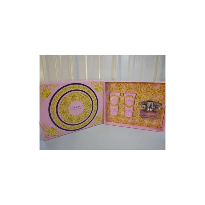 Versace Bright Crystal by Versace for Women - 3 Piece Gift Set