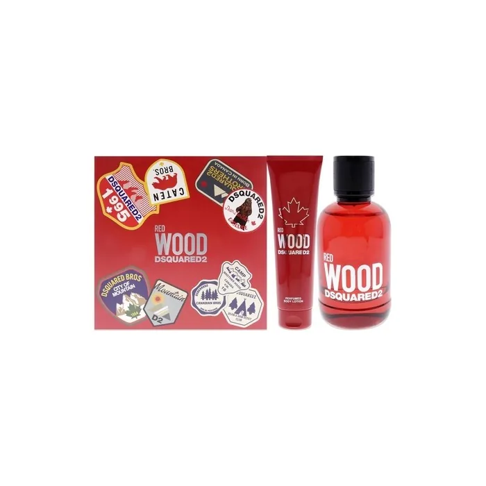 Dsquared2 Red Wood For Women Gift Set