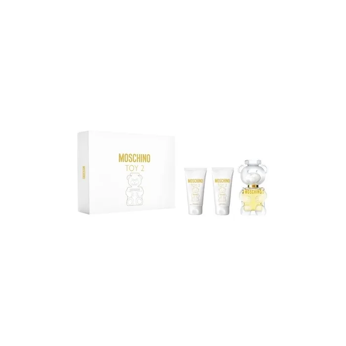Moschino Toy 2 Eau De Parfum Spray 50ml Set With Shower Gel 50ml And Body Lotion 50ml