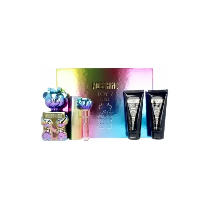 Moschino Toy 2 Pearl Eau De Parfum Spray 100ml Set 4 Pieces
