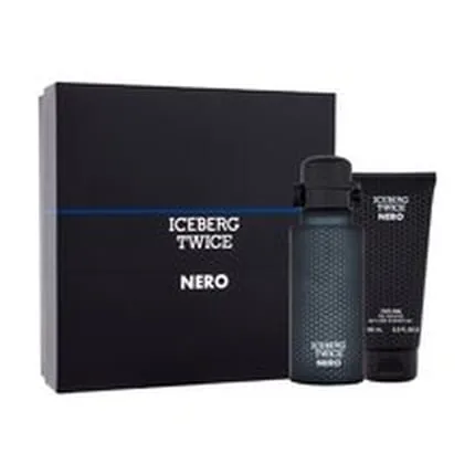 Iceberg Twice Nero Gift Set Eau De Toilette 125ml And Bath Shower Gel 100ml For Men