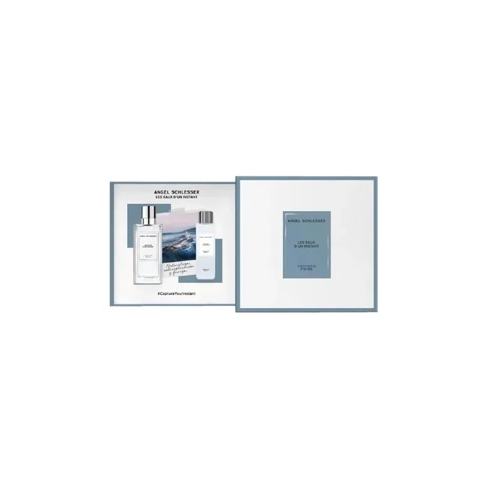 Angel Schlesser Instinctive Marine Eau De Toilette Spray 100ml Set 2 Pieces