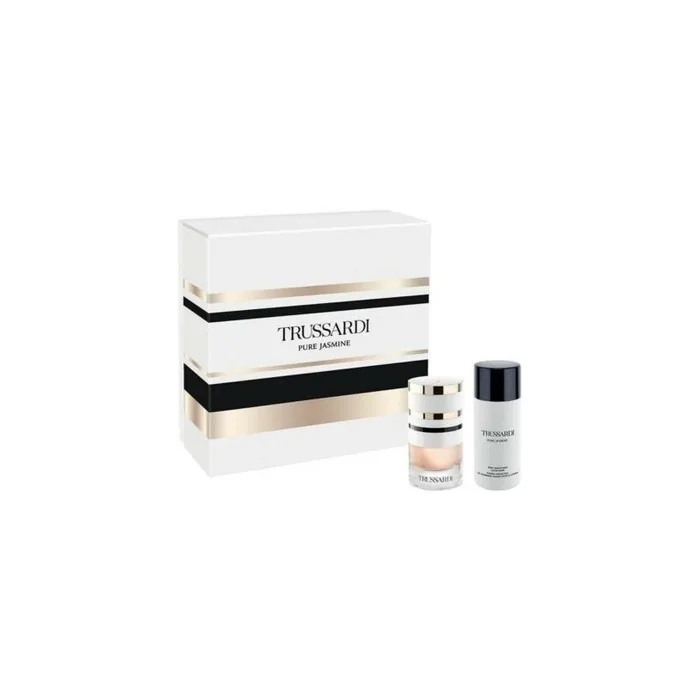 TRUSSARDI Pure Jasmine Set EDP 60ml and Body Smoothing Liquid Gems 125ml