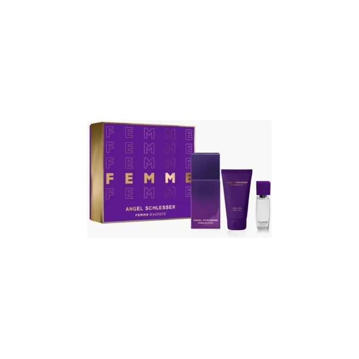 Angel Schlesser Femme Magique Eau De Toilette Spray 100ml Set 3 Pieces