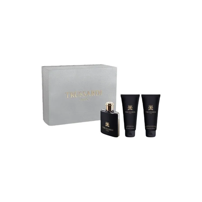 Trussardi Uomo Eau De Toilette Spray 100ml With After Shave Balm 200ml And Shower Gel 200ml