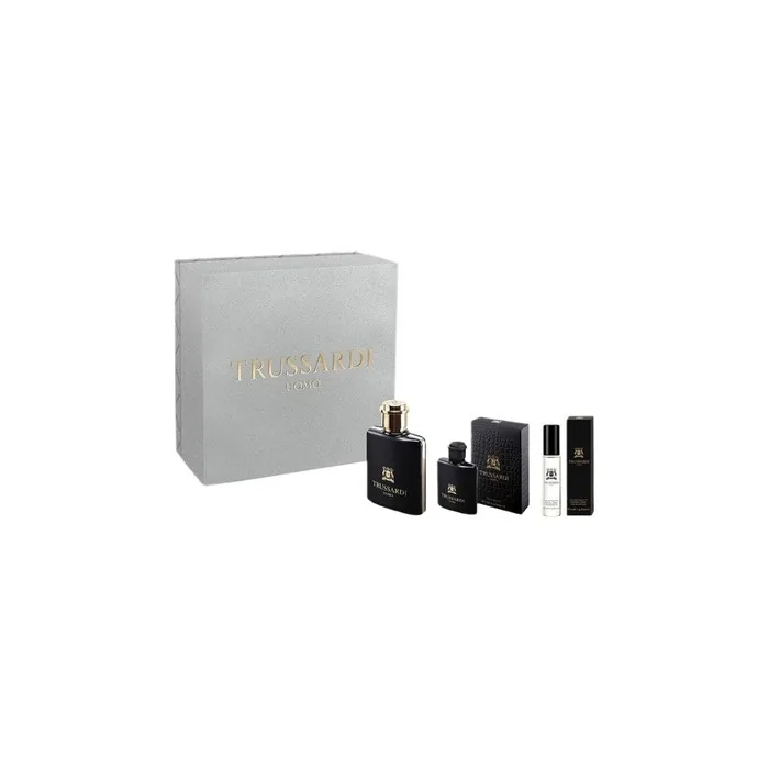 Trussardi Uomo Eau De Toilette Spray 50ml With Miniature Eau De Toilette 7ml And Miniature Eau De Toilette Spray 10ml