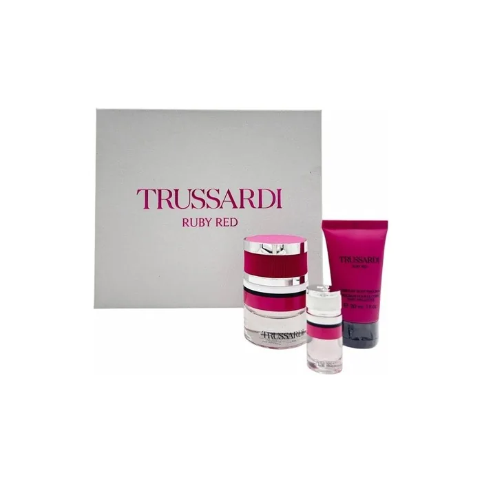 Trussardi Ruby Red Women's Gift Set Eau De Parfum Spray 30ml