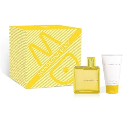Mandarina Duck Woman Eau De Toilette Gift Set 100ml Eau De Toilette And 50ml Body Cream Floral And Spicy Fragrance