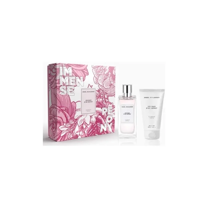 Angel Schlesser Les Eaux D'Un Instant Immense Peony Eau De Toilette Spray 100ml Set Of 2 Pieces