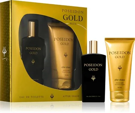 Instituto Espaol Poseidon Gold Men Eau De Toilette Spray 100ml Set