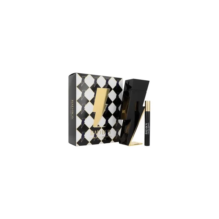 Carolina Herrera Bad Boy Eau De Toilette Set 100ml 10ml