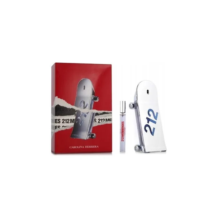 Carolina Herrera 212 Heroes Edt Spray 90 Ml Set With Mini Edt 10 Ml
