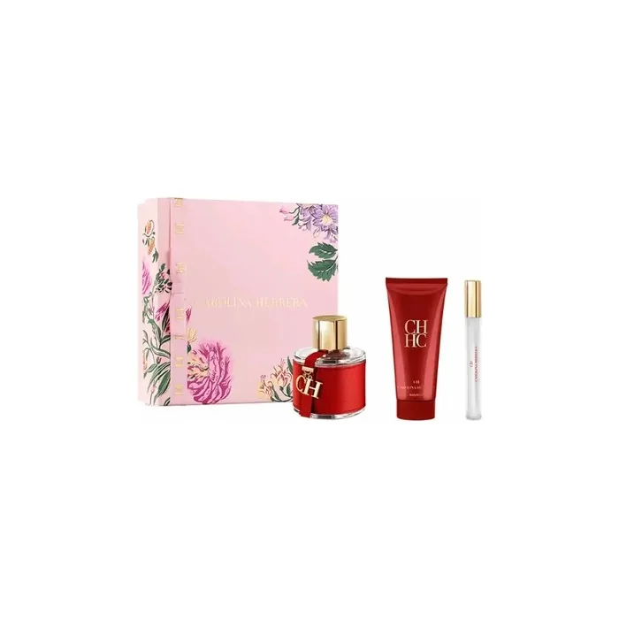 Carolina Herrera Ch Eau De Toilette Spray 100ml Set 3 Pieces