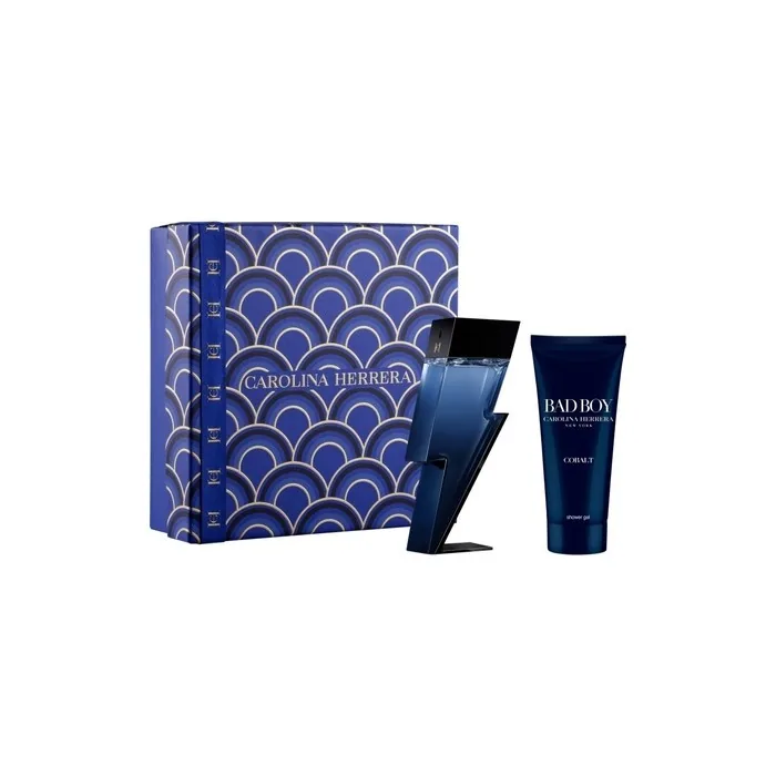 Carolina Herrera Bad Boy Cobalt Gift Set For Men