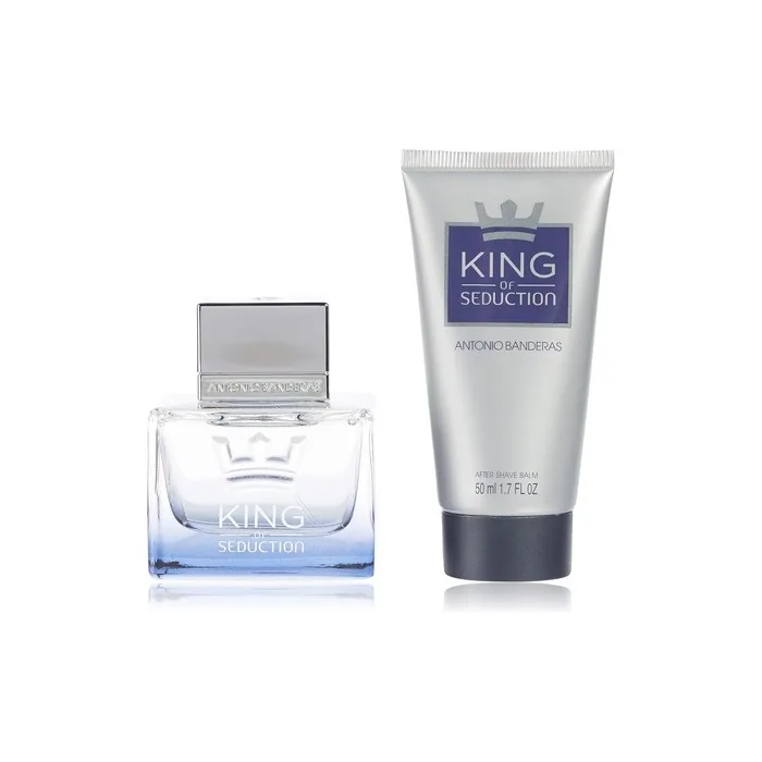 Antonio Banderas King of Seduction Gift Set EDT Spray 50ml + After Shave Balm