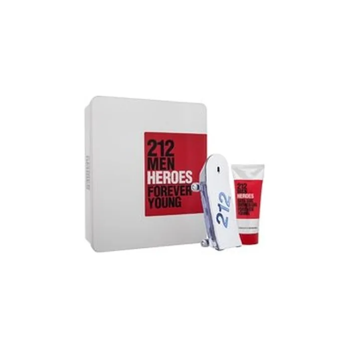Carolina Herrera 212 Men Heroes Gift Set Eau De Toilette 90ml And Body Wash 100ml