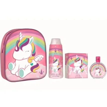 Air Val Cartoon Eau My Unicorn Eau De Toilette Spray 50ml Set 3 Pieces