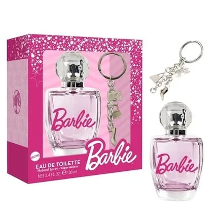 Barbie Gift Set 100ml Edt And Keychain