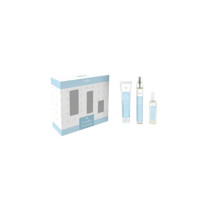 Prady Set Vanilla Toscana Eau de Toilette, Body Splash, and Body Lotion 225ml