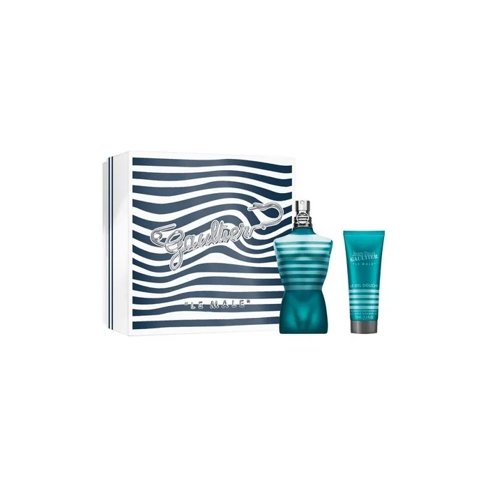 Jean Paul Gaultier Le Male Gift Set Eau De Toilette Spray 125ml + Shower Gel 75ml