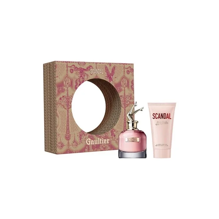 Jean Paul Gaultier Scandal Gift Set Eau De Parfum 50ml 75ml Body Lotion