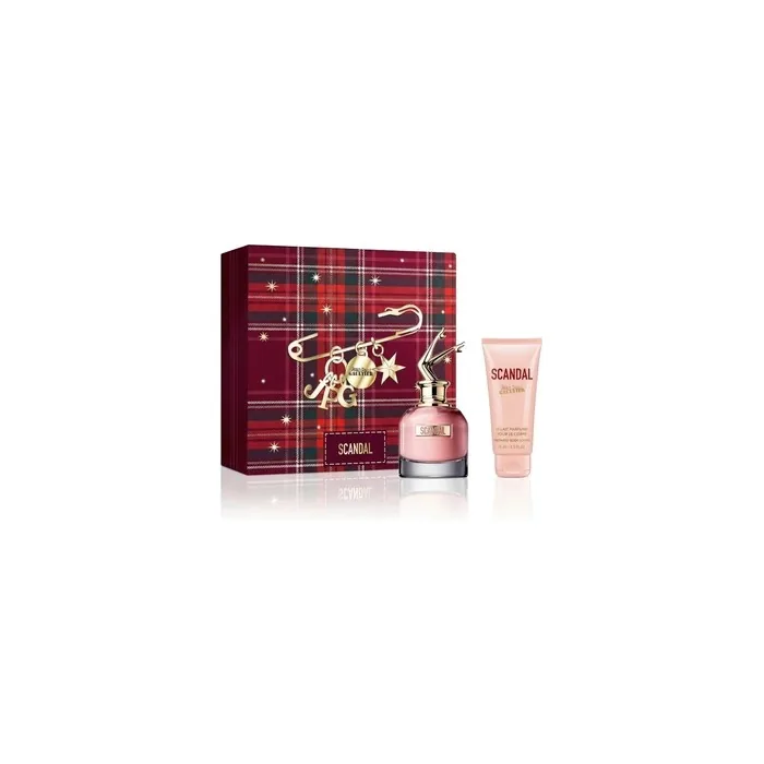 Jean Paul Gaultier Scandal Eau De Parfum 50ml 75ml Body Lotion Set